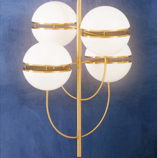 Four Ball Brass Pendant Light | Abira