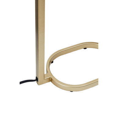 Black Shade with Gold Finish Metal Frame Table Lamp | Lara