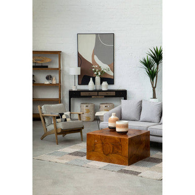 Bosie Large Grid Design Rug | Jango