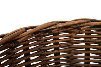 Brown Rattan Storage Baskets- Set of 3 | Argento