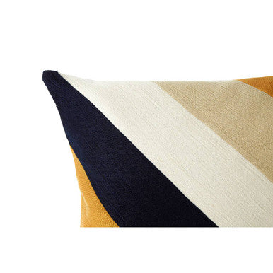 Abstract Pattern Embroidered Cushion | Bosie Ozella