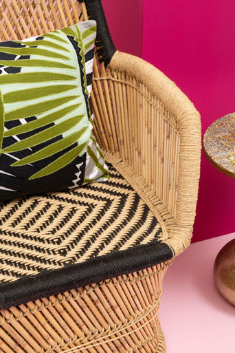 Botanical Green Cushion | Bosie Ozella