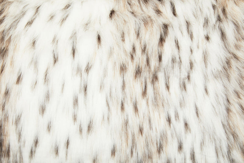 Bosie Animal Print Rectangular Fur Cushion | Lamina