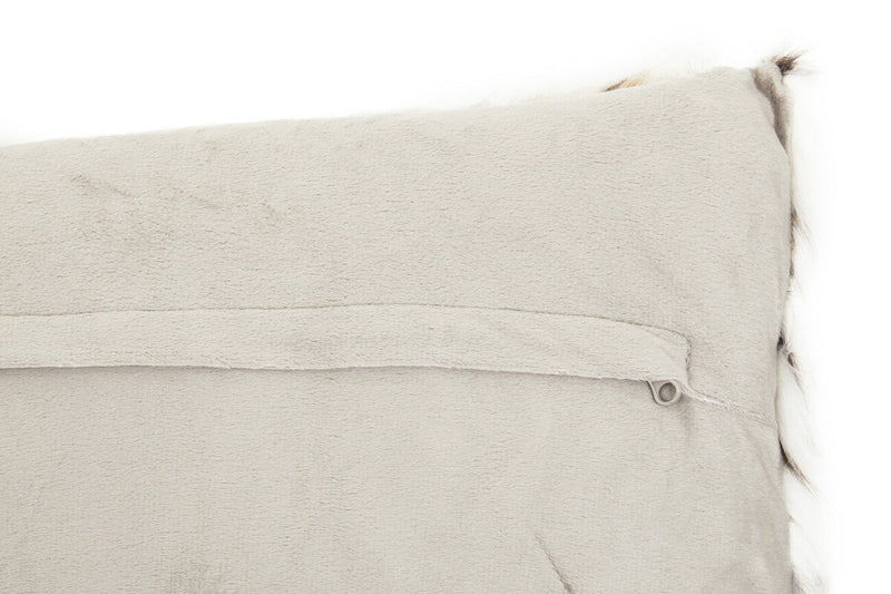 Bosie Animal Print Rectangular Fur Cushion | Lamina
