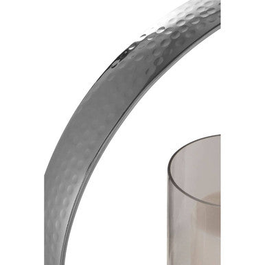 Silver Finish Wall Sconce Candle Holder | Cirqua