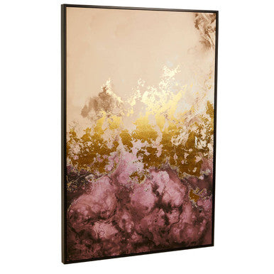 Cream and Mauve Wall Art | Astratto