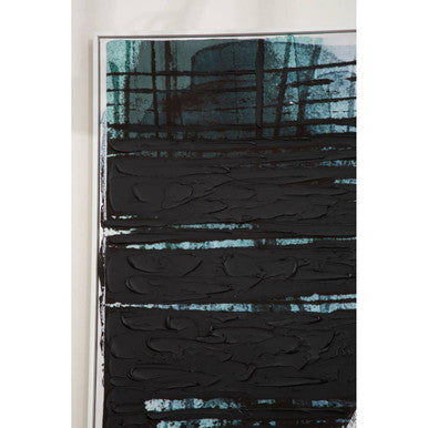 Blue and Black Wall Art | Astratto