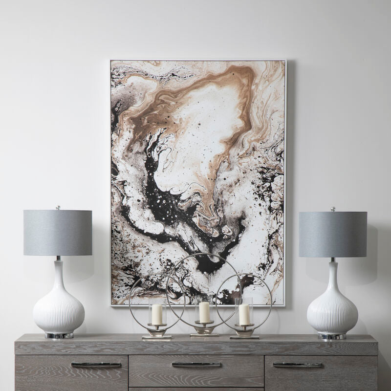 Natural Abstract Design Wall Art | Astratto