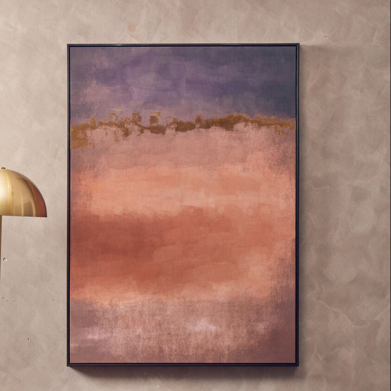 Pink and Purple Classic Wall Art | Astratto