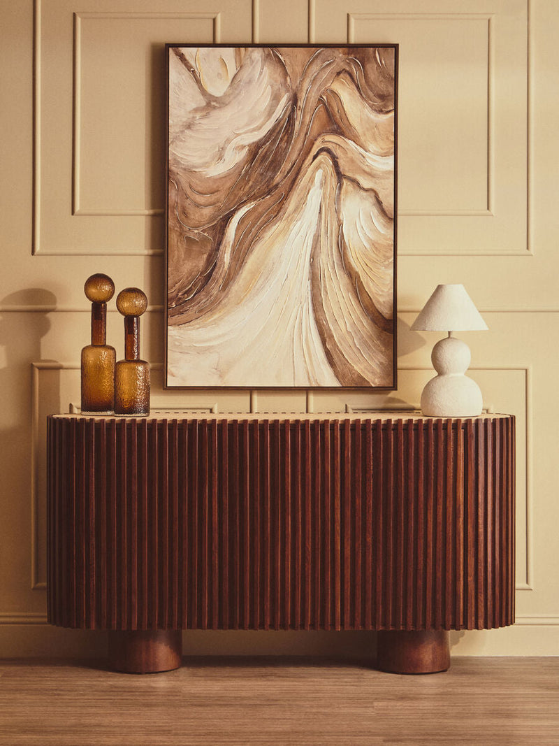 Neutral Abstract Textured Wall Art | Astratto
