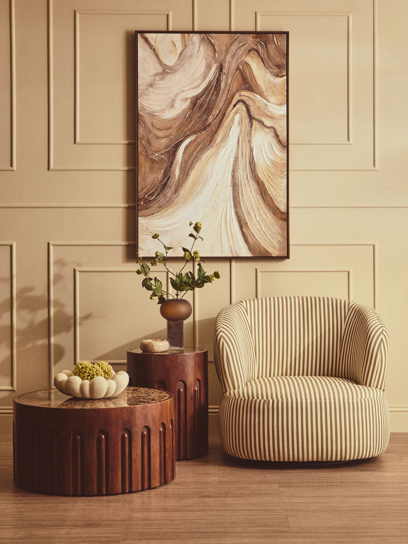 Neutral Abstract Textured Wall Art | Astratto
