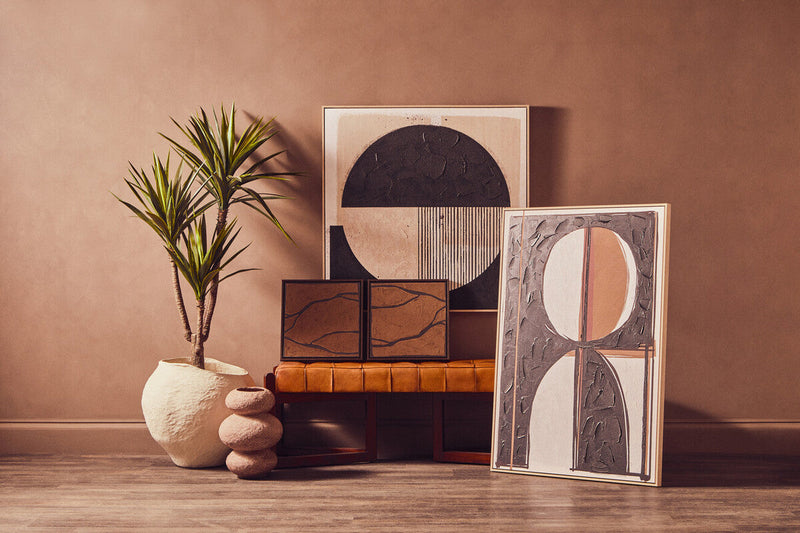 Black and Cream Wall Art | Astratto