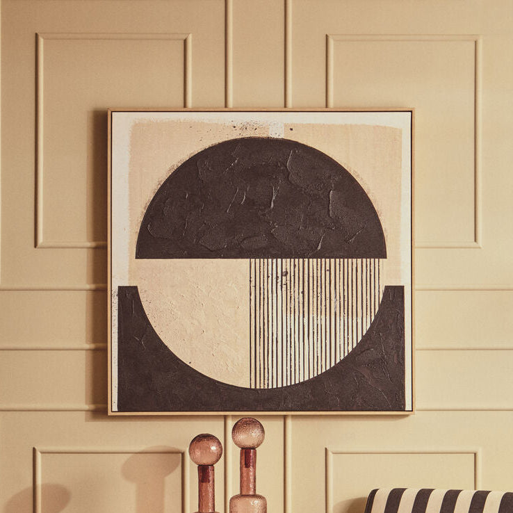 Black and Cream Wall Art | Astratto