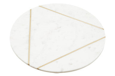 White Marble Cake Stand | Omari