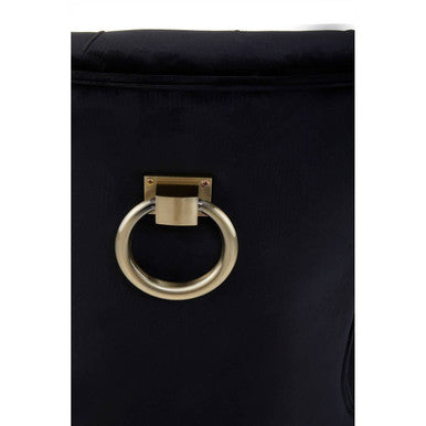 Black Buttoned Dining Chair | Kensington Townhouse