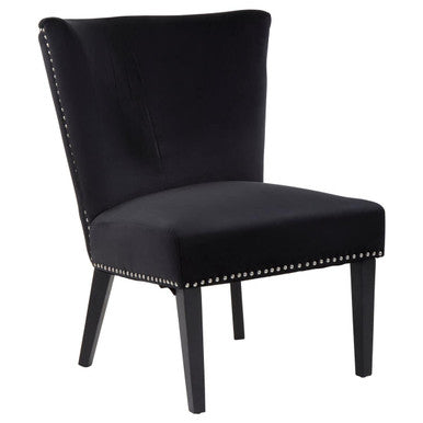 Black Winged Dining Chair | Kensington Townhouse