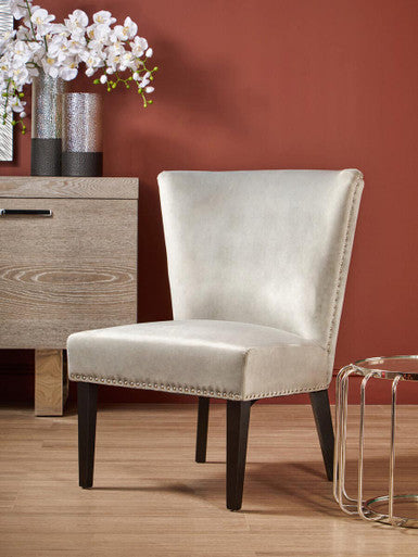Grey Winged Dining Chair | Kensington Townhouse