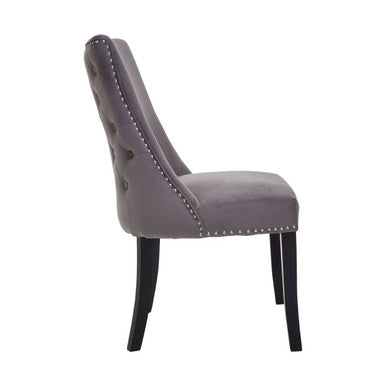 Dark Grey Dining Chair | Kensington Townhouse