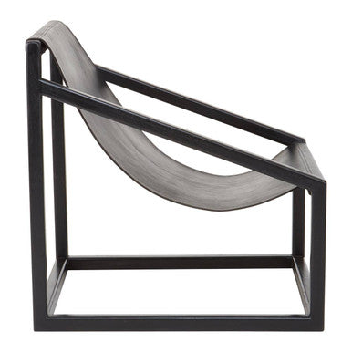 Black Cubic Frame Chair | Kendari