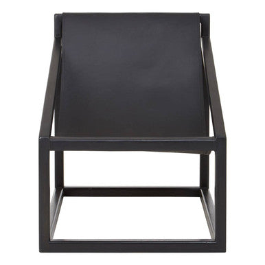 Black Cubic Frame Chair | Kendari