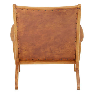 Brown Leather Chair | Kendari