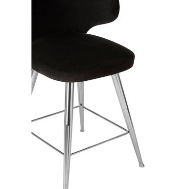 Black Velvet Bar Stool | Piermount