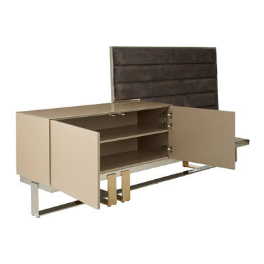 Media Unit with Wall Panel | Demas