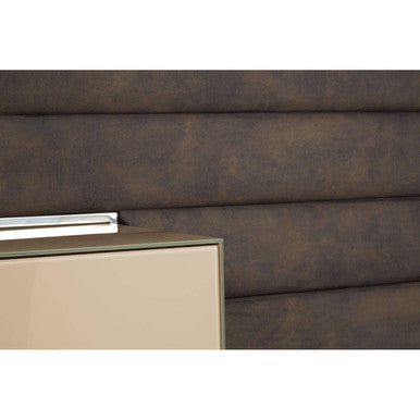 Media Unit with Wall Panel | Demas