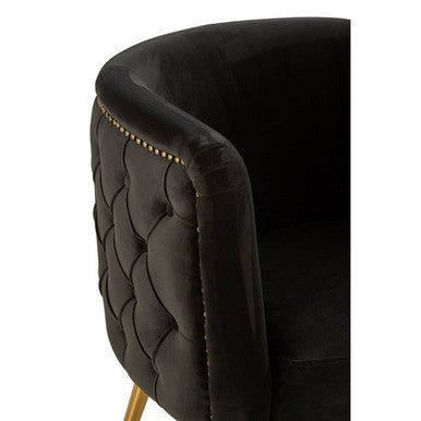 Black Tub Chair | Manhattan