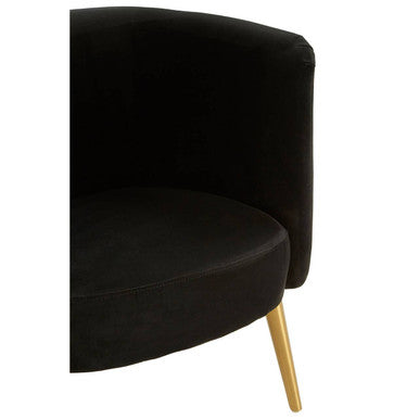 Black Tub Chair | Manhattan