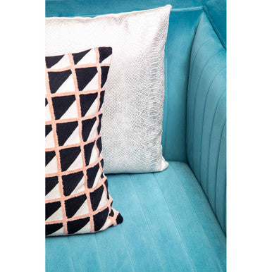 3 Seater Light Blue Sofa | Opal