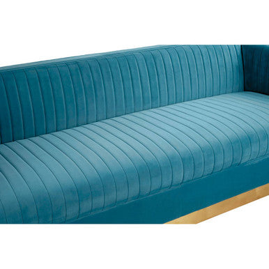 3 Seater Light Blue Sofa | Opal