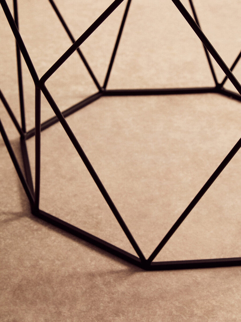 White Marble Top Octagon Table | Shalimar