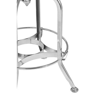Chrome Finish Adjustable Bar Stool | Gator