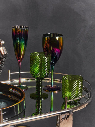 Oval Mirrored Trolley | Oria