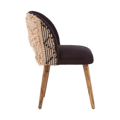 Black and White Moroccan Design Chair | Cefena