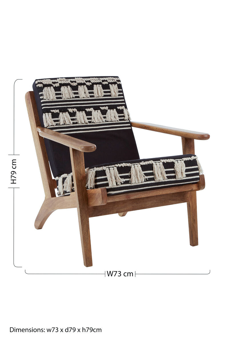 Textured Lounge Chair | Cefena