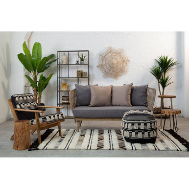 Textured Lounge Chair | Cefena