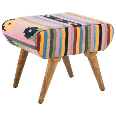 Multicolour Footstool | Cefena