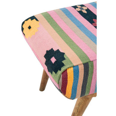 Multicolour Footstool | Cefena