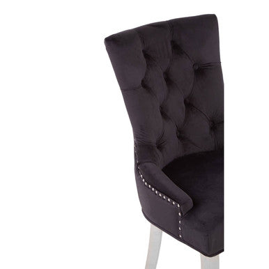 Black Velvet Dining Chair | Richmond