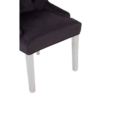 Black Velvet Dining Chair | Richmond