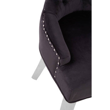 Black Velvet Dining Chair | Richmond