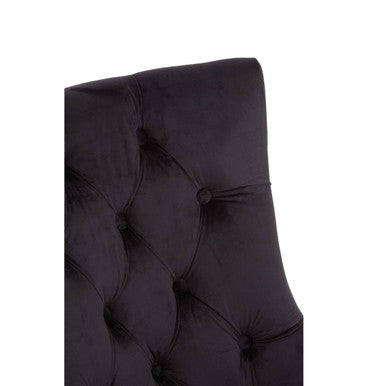 Black Velvet Dining Chair | Richmond