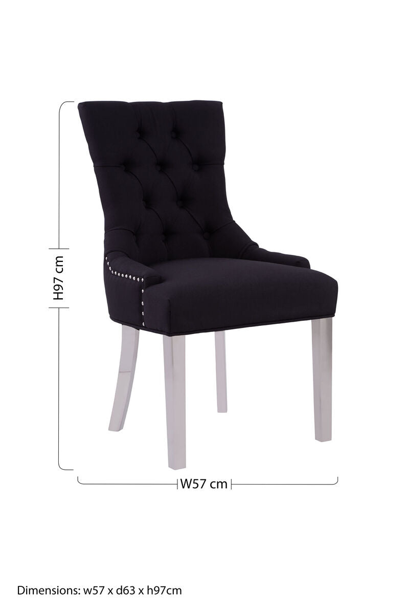 Black Dining Chair | Richmond
