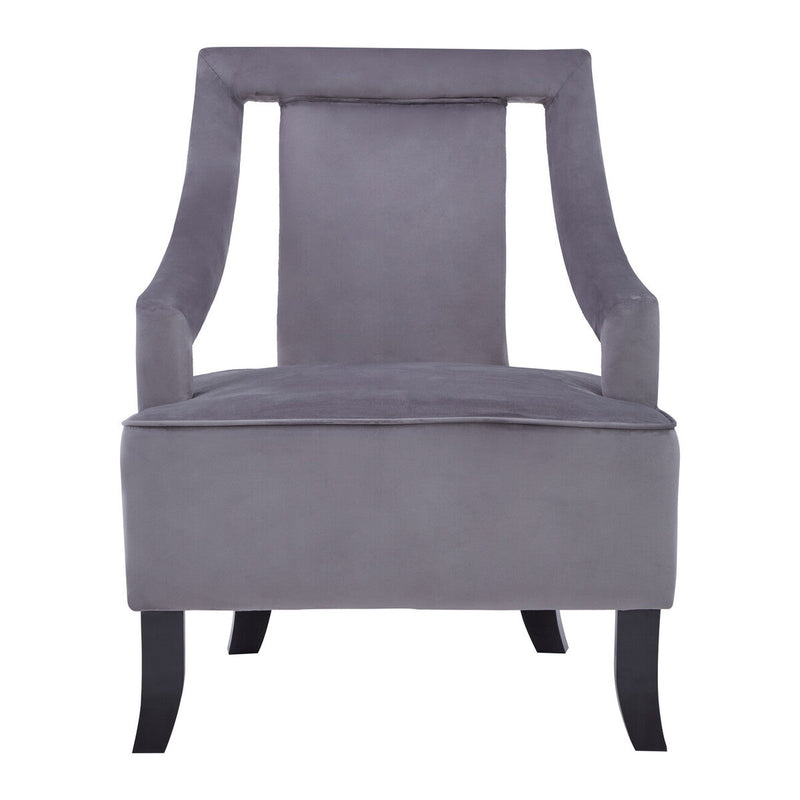 Grey Velvet Chair | Faye