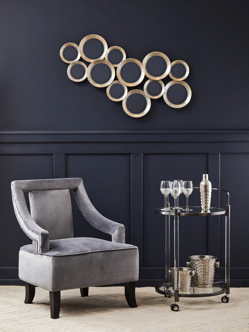 Grey Velvet Chair | Faye