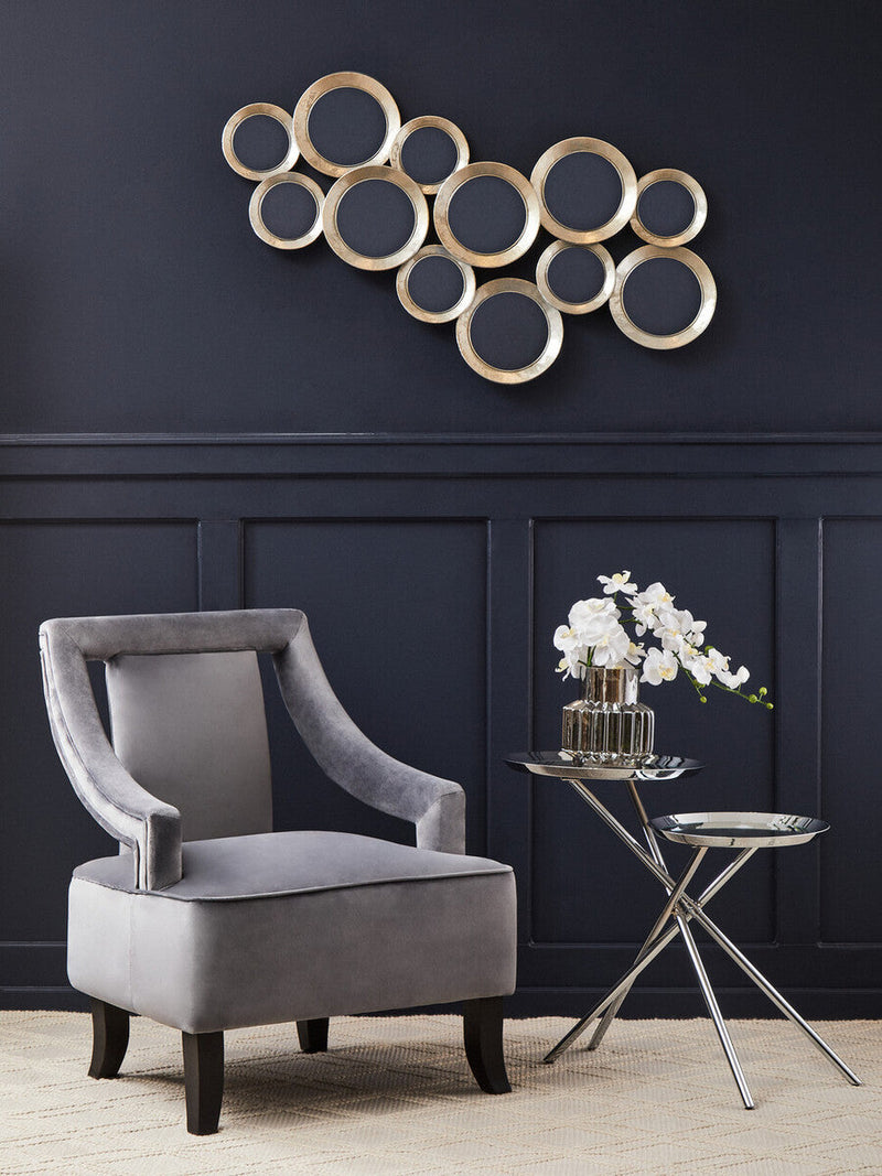 Grey Velvet Chair | Faye