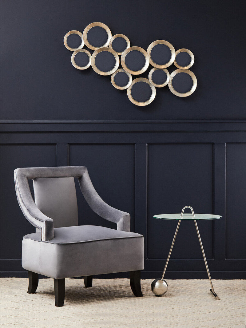 Grey Velvet Chair | Faye