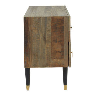 Four Drawer Recycled Elm Wood Chest | Malay